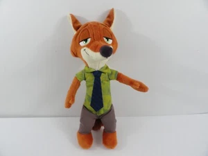 Disney Zootopia Nick Wilde Fox 11” Talking Plush Stuffed Animal Tomy - Picture 1 of 5