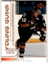 2000-01 Upper Deck Young Guns Jordan Krestanovich Rookie #440 Calgary Hitmen