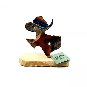 Lazart Texas Rock Metal Art Cowboy Collectors Series - Picture 1 of 12