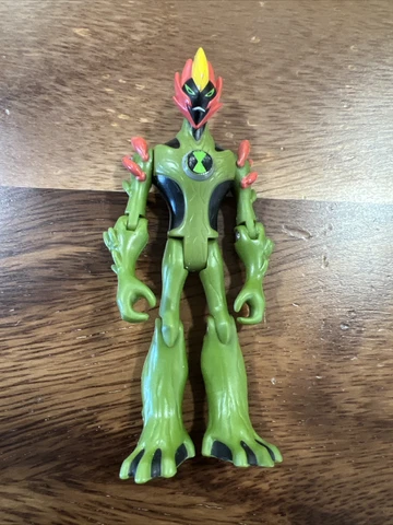 Ben 10 Ten Alien Force Bandai Action Figure 4" Original Swampfire Figure Cover