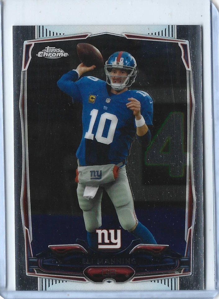 2014 Topps Chrome Eli Manning Card #93 🏈🔥Future HOF'er🔥🏈 - Image 1 of 1