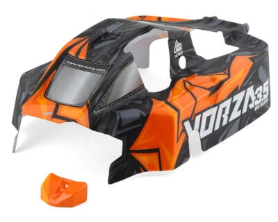 HPI Vorza 3.5 Big Block 1/8 4WD Nitro Buggy Pre-Painted Body (Orange) - Image 1 of 2