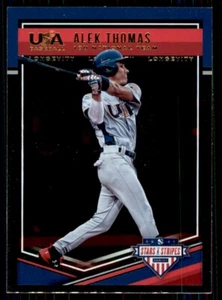 2018 PANINI STARS & STRIPES LONGEVITY ALEK THOMAS USA #29 - Picture 1 of 2