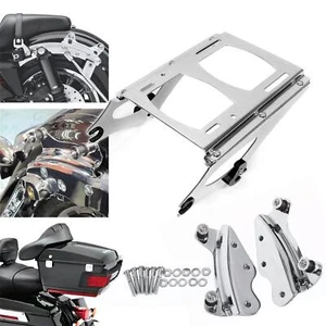 Tour Pack Mount Rack + Docking Hardware Kit For 09-13 Harley Touring Road King - Picture 1 of 13
