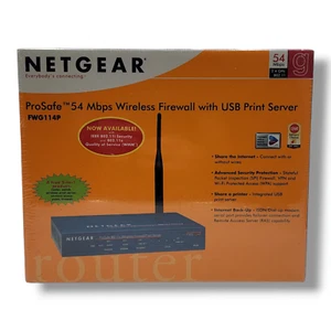 NETGEAR FWG114P ProSafe 802.11g Wireless VPN Firewall 4-Port 10/100 Switch - Picture 1 of 5