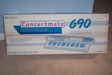 Concertmate 1000 keyboard manual