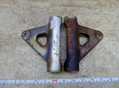 1973 Yamaha RT3 360 Enduro Y694. кронштейны крепления фар вилочные уши - Изображение 1 из 4