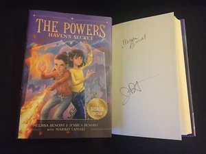 Supergirl Melissa Benoist Jessica Benoist signed The Powers 1st printing HC book - Bild 1 von 1