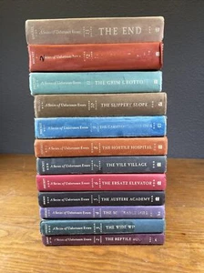 A Series of Unfortunate Events Lemony Snicket 2-13 Set Hardcover 1st Ed - Picture 1 of 8