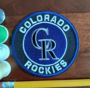 Colorado Rockies Patch 3" MLB Baseball Sports Embroidered Iron On Patch - Picture 1 of 3