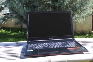 MSI Gl-63 Leopard gamer notebook FOR SALE-- Intel i7 9750H, RTX 2060, 32 GB RAM - Picture 1 of 5