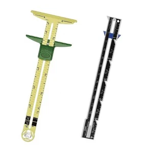 2 Pcs Sliding Gauge Measuring Sewing Tool 5-in-1 Sliding Gauge Measuring and ... - Picture 1 of 6