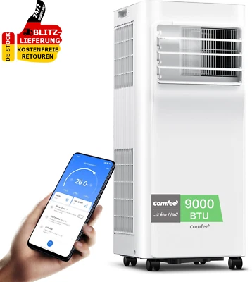 Comfee Mobiles Klimagerät Breezy Cool Pro 2.6,9000 BTU 2,6Kw Bis 88M³(33㎡)  - Bild 1 von 4