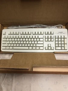 RARE NEW VINTAGE ACER ACCUFEEL 6511-M WINDOWS PC DIN 5 Pin Plug KEYBOARD, NIB - Picture 1 of 7