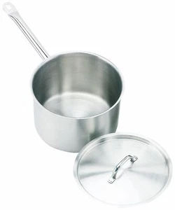 CRESTWARE 3-1/2-Quart Stainless Steel Sauce Pan, Silver (SSPAN3WC) - Picture 1 of 1