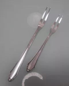 Fleischgabel + Aufschnittgabel 90er Silberauflage BSF Model 96 - Bild 1 von 2