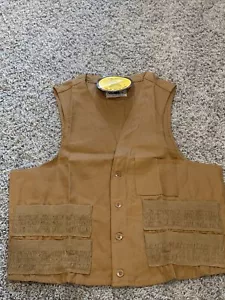 Vintage “Black Sheep” Shell Size Small Brown Shooter Vest With Tags Hunting - Picture 1 of 5