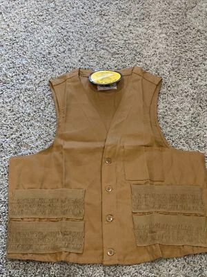 Vintage “Black Sheep”  Shell  Size Small Brown Shooter Vest With Tags Hunting - Image 1 of 4