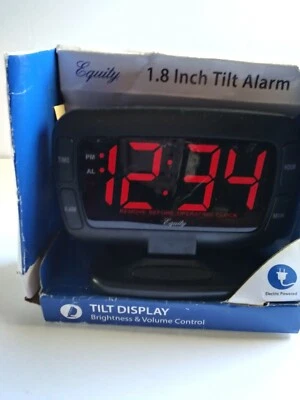 Reloj despertador eléctrico Equity todavía en paquete Foto 1 de 4
