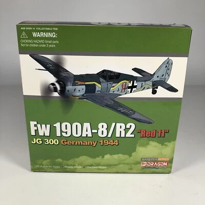 Dragon Wings 1:72 Fw190A-8/R2 ‘Red 11’, JG 300, Germany 1944, No. 50322 - Image 1 of 4