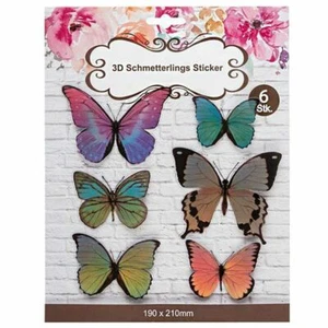 "Etiqueta de pared 3D ""mariposa"" tatuaje de pared - Imagen 1 de 1