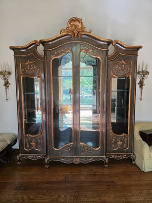 Antiguo gabinete/pieza de exhibición hecha a mano original, como nuevo Foto 1 de 4