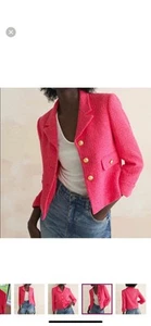 Blazer Zara tejido texturizado XS nuevo con etiquetas - Imagen 1 de 18