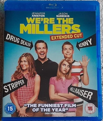 WE'RE THE MILLERS EXTENDED CUT BLU-RAY JENNIFER ANISTON JASON SUDEIKIS - Image 1 of 2