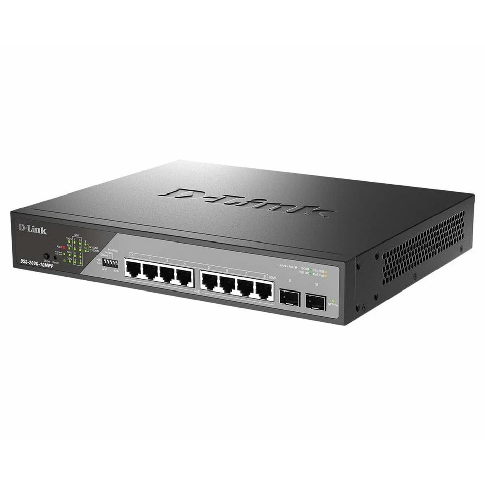 Switch D-Link DSS-200G-10MPP/E - Bild 1 von 1