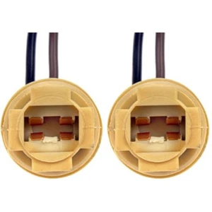 SET-RB85864-2 Dorman Bulb Sockets Set of 2 Front or Rear Driver & Passenger Pair - Picture 1 of 6