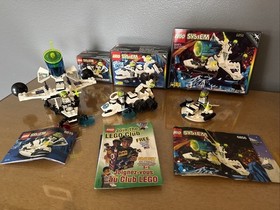 Lego Space Exploriens 6856 6854 6815 100% Complete🔥Excellent MINIFIGURES, PARTS