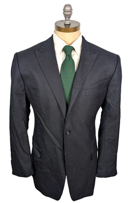 VERSACE Collection 2 Btn Sport Coat Peak Lapel Sz 56 IT 46 Slim US Dual Vent - Image 1 of 4