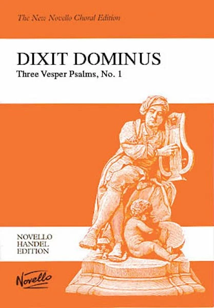 Handel Dixit Dominus Vocal Score SATB Chorus Strings Organ Sheet Music Book - Image 1 of 1