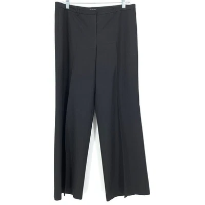 The Limited Wide Leg Trouser Dress Pant Womens Sz 10 Short Black - Image 1 of 4