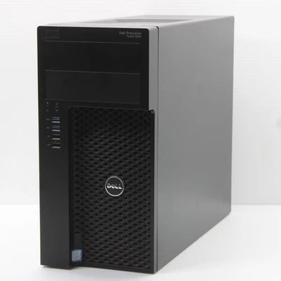 Dell Precision 3620 Tower PC Intel i7 6700 3.40GHz 32GB RAM 256GB SSD Win 11 Pro - Image 1 of 4