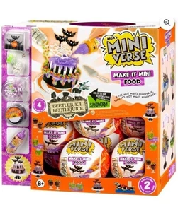 Miniverse Make It Mini Comida Beetlejuice Halloween Serie 2 Nuevo Agarre Ciego Paquete de 2 - Imagen 1 de 14