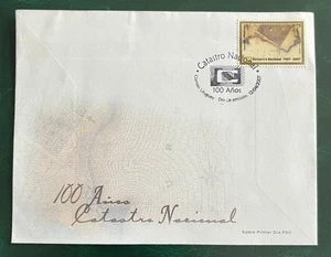 URUGUAY * "100 YEARS OF THE NATIONAL CADASTRE" - FDC - Picture 1 of 1