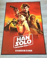 Solo: A Star Wars Story ORIGINAL 2018 Polish Movie Poster - Style B