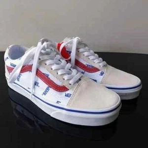 Vans Men's Old Skool Leather Suede / Canvas Low Top Sneaker - Picture 1 of 11