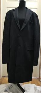 American Tall Charcoal Mix Color Wool Coat Men Sz XLXT NEW - Picture 1 of 6