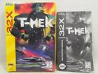 T-MEK (SEGA Genesis 32X) Authentic BOX & MANUAL ONLY