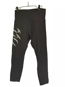 L.A.M. LIFESTYLE AND MOVEMENT LEGGINGS YOGA MAYA ANKLE BITER FREE BIRD GREY SZ L - Foto 1 di 6