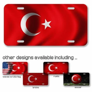 Targa in alluminio di alta qualità - Bandiera della Turchia (Turco) - Molte opzioni - Foto 1 di 10