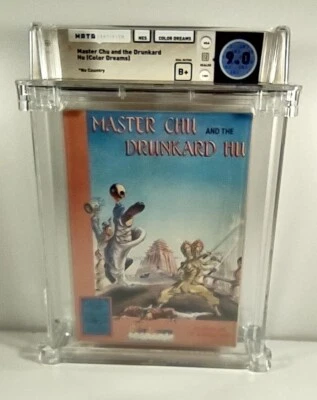 MASTER CHU AND THE DRUNKARD HU Nuevo Nintendo NES Sellado de Fábrica WATA Grado 9.0 B+ Foto 1 de 4