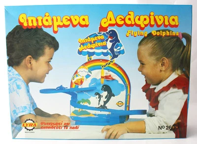 RARE VINTAGE 1986 FLYING DOLPHINS BOARD GAME BY LYRA GREECE GREEK NEW MIB ! - Image 1 of 4