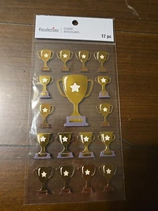 Recollections GOLD TROPHIES 🏆 Scrapbooking Stickers - Picture 1 of 1