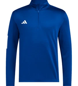 Adidas Golf Pullover Jacke blau 1/2 Zip - Bild 1 von 5