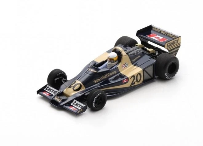 Spark S9996 1/43 WOLF WR1 NO.20 Vincitore Monaco Gp 1977 Jody Scheckter Vettura