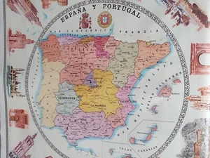 Hule mapa de España - Imagen 1 de 3
