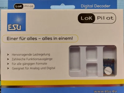 ESU 59622 LokPilot 5 Decoder DCC, Plux22 NEM658,  H0, NEU - Bild 1 von 3